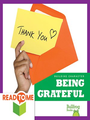 cover image of Being Grateful
